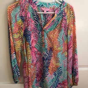 Lily Pulitzer Multi Colored Coral Printed!